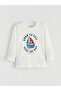 Ecru Printed boys' cardigan t-shirt and sweatpants set - 6