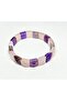 Amethyst & Pink Quartz Natural Stone Model Bracelet - 4