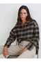 Plaid Oversize Women's Shirt