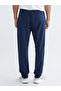 Mg Trend.En Navy Blue Standard Fit Men's Sweatpants - 4