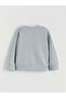 Gray Crew Neck Girls' Sweatshirt and Pants (S6) - 6