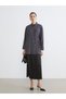 Lcw Modestgri Women's Shirt Tunic with Tie Detail - 2