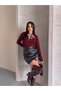 Women's Scarf Long Sleeve Premium Quality Knitwear Sweater - 2