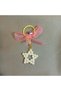 10 Pieces Pearl Star Keychain – Newborn Welcome Baby Teething Wheat Circumcision Birthday Gift - 6
