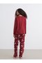 Lcw Young Crew Neck Printed Women's Pajamas Set - 4