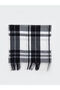 Shining Choices from Shining Store: Embroidered Men's Scarf with Tassel Detail and Checkered Embroidery - 5