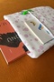 Linen Book Cover with Pockets Polka Dot Patterned Book Lover Gift - 7