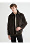 Nevavm Standard Fit Shirt Collar Velvet Men's Coat with a Difference