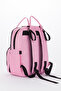 Mother Baby Care Backpack with Diaper Mat and Keychain Gift - 7