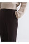 Elastic Waist Carrot Cut Women's Trousers (S6) - 3
