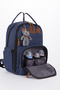 Mother Baby Care Backpack with Diaper Mat and Keychain Gift - 6