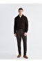 Mock Neck men's knit sweater - 3