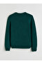 Crew Neck Bear Teddy Patterned Boy's Knit Sweater - 3