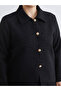Özmarka New Season Shirt Collar Women's Jacket - 3