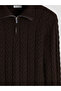 Mock Neck men's knit sweater - 7