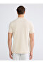 Nevavm Polo Collar Patterned Pique Men's T-Shirt - 4