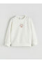 Printed Girl's Sweatshirt and Pants 2-Piece Set (S6) - 3