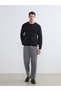 Rmz Clothing Season Products Sweaters Navy Blue Crew Neck Men's Knitwear Sweater - 2