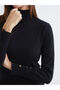 Create Your Style with Uzg Store Black Turtleneck Women's Knitwear Sweater - 3