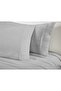 King Bed Sheets Set, 500 TC, 4 Piece, Microfiber, 41 cm Pockets, Wrinkle Free (Light Gray) - 3