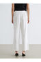 Vizyon New Season Elastic Waist Textured Women's Trousers - 4