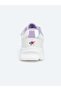 White Lace and Velcro Girls' Sports Shoes - 6