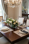 6-Person 12-Piece Rectangular Faux Leather American Table Runner and Coaster Placemats - 2