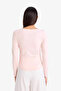Slim Fit Boat Neck Long Sleeve T-Shirt F9029Ax26Sp - 4