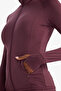 Fitted Mock Neck Sport Brown Women's Cardigan B3985Ax/Bn277 - 4