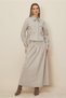 Velvet Suit with Skirt 46237