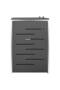 Double Wheelie Bin Shed 138x77.5x112.5 cm Stainless Steel - 4