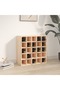 Wine Cabinet 56x25x56 cm Solid Wood Pine