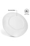 4-Piece Plates Glide 21cm (Porcelain) - 2