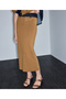 Denim mix colorblock etek - 5