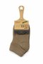 Unisex Socks Ribbed Booties Socks Set of 4 – Brick, Cream and Brown Tones - 2