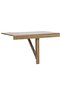 Folding Wall Table Oak 100x60 cm - 6