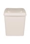 Stackable Garbage Bin Boxes 3 pcs White 75 L Polypropylene - 4