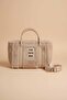 Plush Detailed Women's Hand and Shoulder Bag - (Height 33 X Width 22 X Depth 12 cm)
