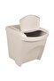 Stackable Garbage Bin Boxes 3 pcs White 75 L Polypropylene - 2