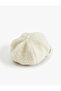 Plush Detailed Cap Hat - 3