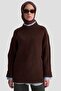 ملابس تريكو مسطحة 25KD6001 بني - 4