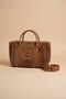 Plush Detailed Women's Hand and Shoulder Bag - (Height 33 X Width 22 X Depth 12 cm) - 2