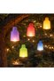 Tree Lantern for Garden and Decorative Purposes, E-27 Standard Lamp Holder Compatible, Green Color (Bulb Not Included) - 6