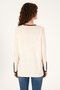 Women's Cream Crew Neck Sweater 50308922-Vr256 - 5