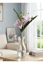 Artificial Real Textured Lila Lilyum 1Pc Women's Day Arrangement - 2