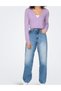 Cardigan, Purple - 2