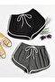 2-Pack Women's Piped Mini Shorts