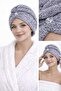 Women's Hair Cap / Hair Towel Elastic, Buttoned, Microfiber (7 Colors) Bath Towel Quick Drying