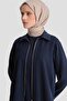 Jacketed dress modal set navy blue - 2