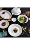 Eureka Collection 21 Pcs Dinner Set Real Gold Plated - 6